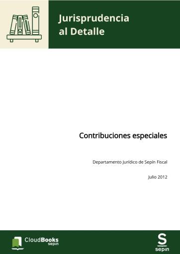 Contribuciones especiales
