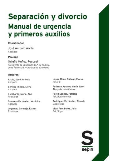Separación y divorcio