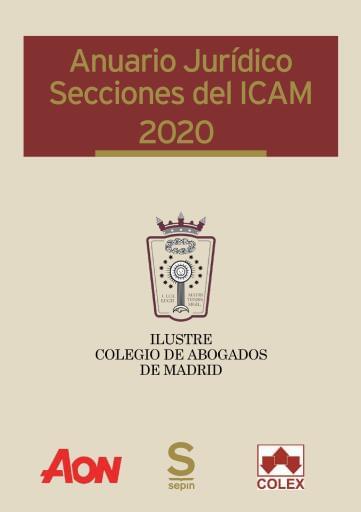 Anuario Jurídico secciones del ICAM 2020