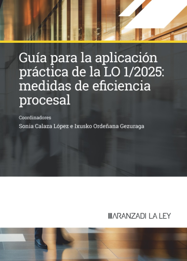 Guía para la aplicación práctica de la LO 1/2025: Medidas de eficiencia procesal
