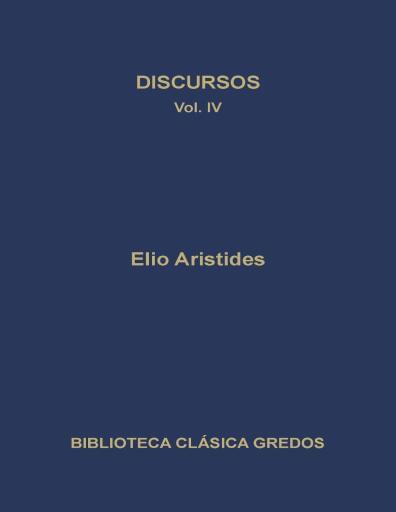 Discursos Vol. IV