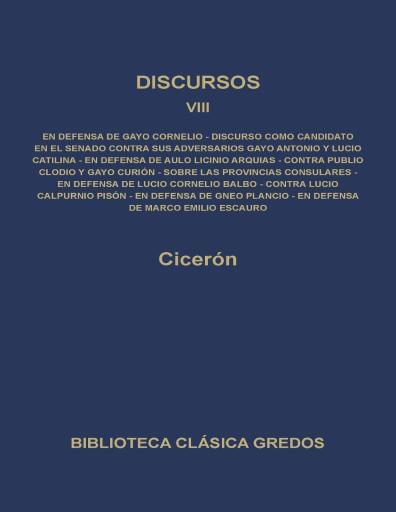 Discursos VIII