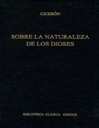 Sobre la naturaleza de los Dioses