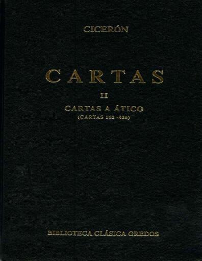 Cartas II. Cartas a Ático (162-426)