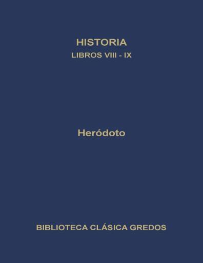Historia Heódoto Libros VIII-IX