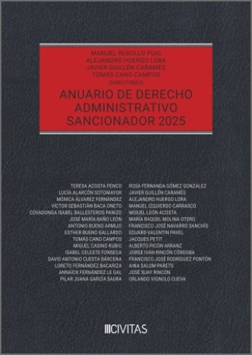 Anuario de Derecho Administrativo Sancionador 2025