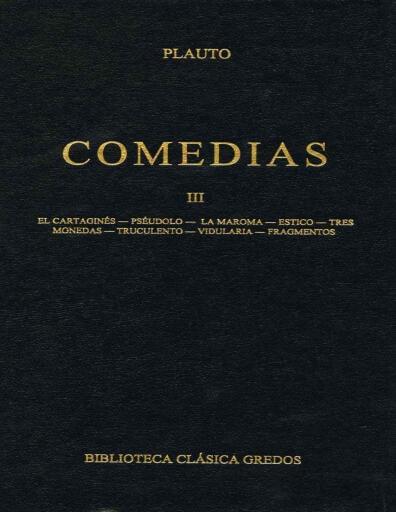 Comedías III