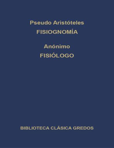 Fisiognomía Fisiólogo