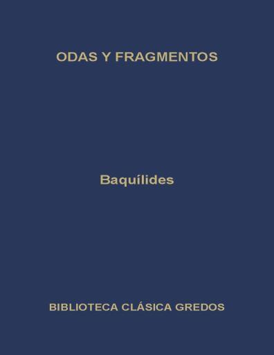 Odas y Fragmentos