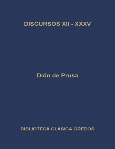 Discursos XII-XXXV