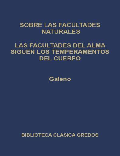 Sobre las facultades naturales