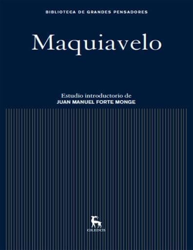Maquiavelo