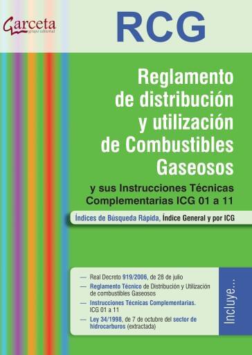 RCG. Reglamento de distribución de Combustibles gaseosos