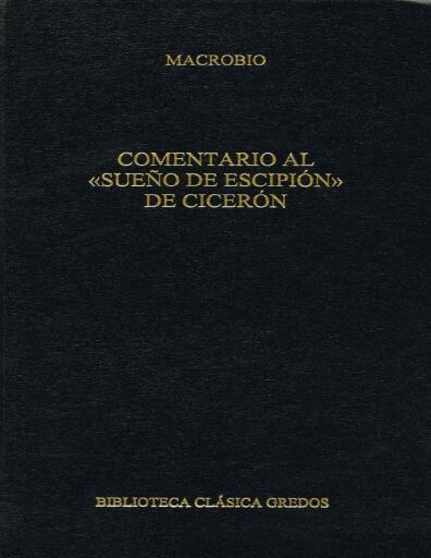 Comentario al sueño de Escipión de Cicerón
