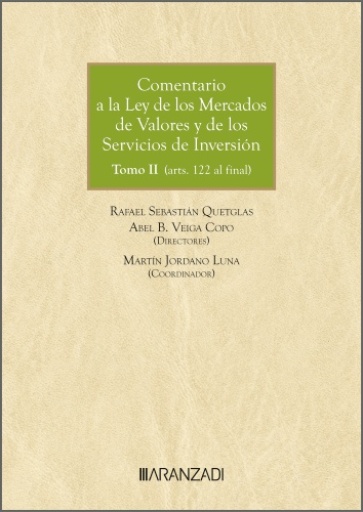 Comentario a la Ley de los Mercados de Valores y de los Servicios de Inversión