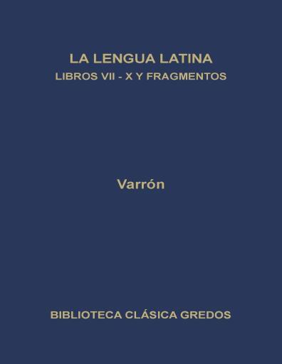 Lengua latina VII-X y Fragmentos