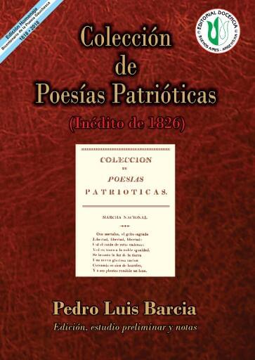 Colección de poesias patrioticas (inedito de 1826)