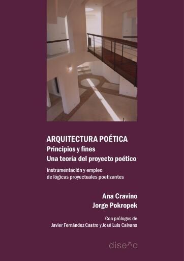 Portada del libro «Arquitectura poética», de Ana Cravino, Jorge Pokropek