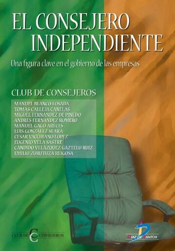 Portada del libro «El consejero independiente», de Club de Consejeros