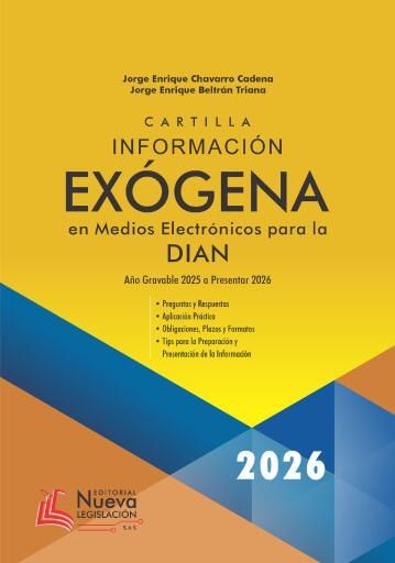 Cartilla Información Exógena para la DIAN