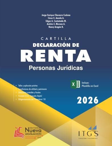 Cartilla Declaración de Renta personas Jurídicas