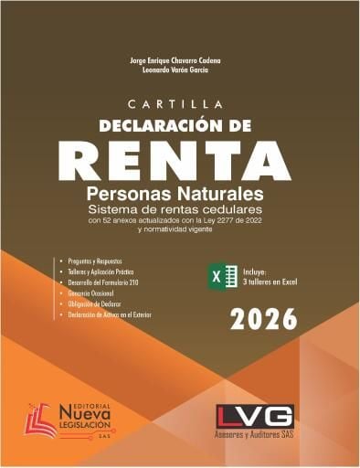 Cartilla Declaración de Renta Personas Naturales