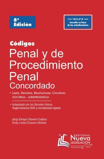 Código Penal y de Procedimiento Penal.