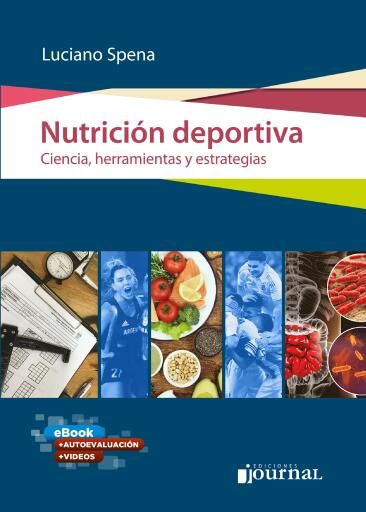 Portada del libro «Nutrición deportiva», de Luciano Spena