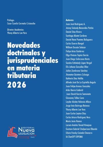 Novedades Doctrinales y Jurisprudenciales en Materia Tributaria 2026