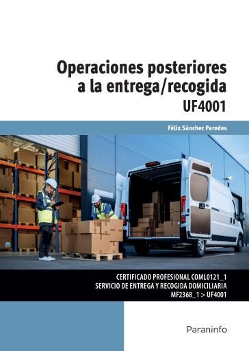 Operaciones posteriores a la entrega/recogida