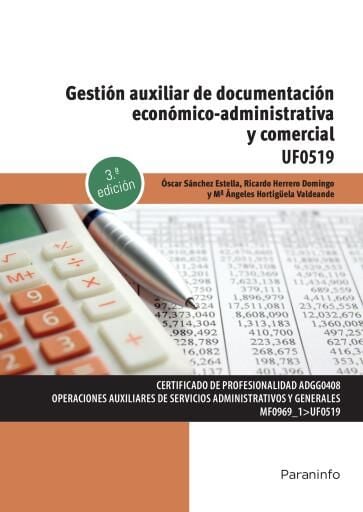 Gestión auxiliar de documentación económico-administrativa y comercial 3ª ed.