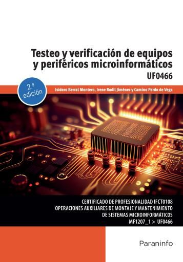 Testeo y verificación de equipos y periféricos microinformáticos 2ª ed.