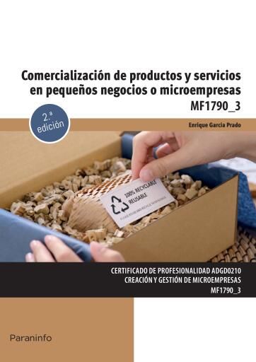 Comercialización de productos y servicios en pequeños negocios o microempresas 2ª ed.