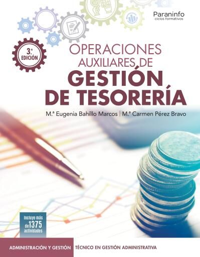 Operaciones auxiliares de gestión de tesorería 3ª ed.
