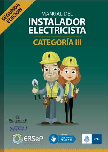 Portada del libro «Manual del Instalador Electricista», de Crisitian Ariel Miotti