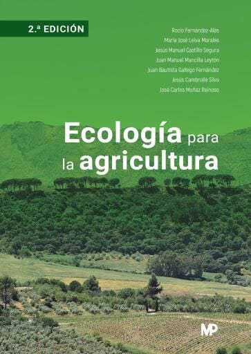 Portada del libro «Ecología para la agricultura 2ª ed.», de Rocío Fernández-Alés, María José Leiva Morales