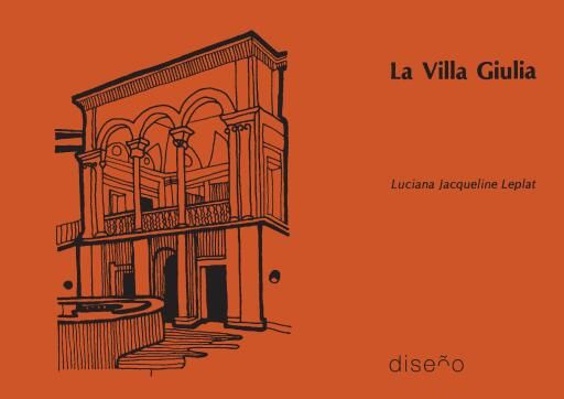 Portada del libro «La Villa Giulia», de Luciana Jacqueline Leplat