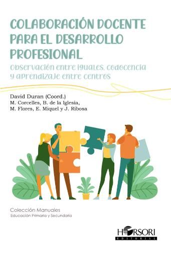 Portada del libro «Colaboración docente para el desarrollo profesional», de David Duran