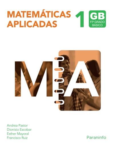 Portada del libro «Matemáticas aplicadas I», de Andrea Pastor, Dionisio Escobar