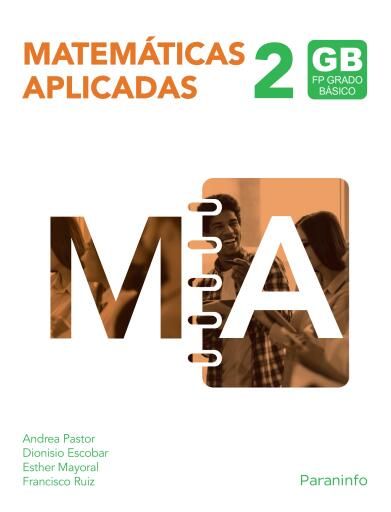 Portada del libro «Matemáticas aplicadas II», de Andrea Pastor, Dionisio Pastor
