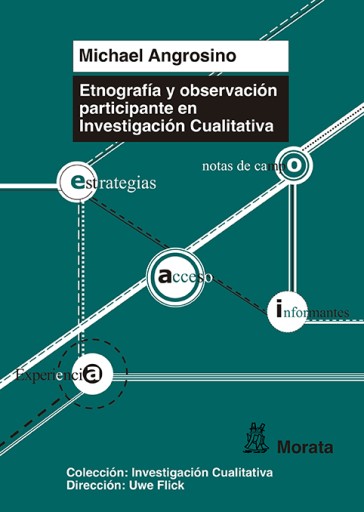 Portada del libro «Etnografía y observación participante en Investigación Cualitativa», de Michael Angrosino