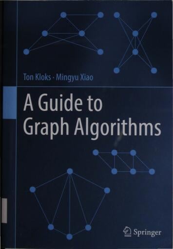 A guide to graph algorithms - Biblioteca Virtual Puce