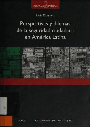 Perspectivas y dilemas de la seguridad ciudadana en...