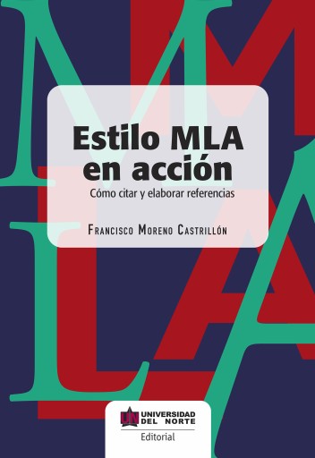 Portada del libro «Estilo MLA en acción.», de Moreno CastrillónFrancisco