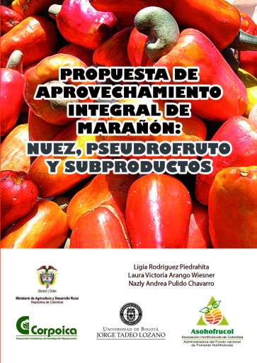 Propuesta tecnológica para el aprovechamiento integral del marañón: nuez, pseudofruto y subproductos.