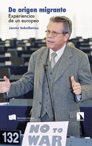 Portada del libro «De origen migrante. Experiencias de un europeo», de Jannis Sakellariou