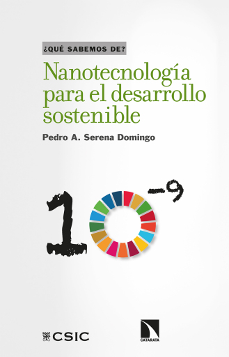 Portada del libro «Nanotecnología para el desarrollo sostenible.», de Serena Domingo Pedro A.