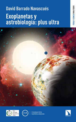 Portada del libro «Exoplanetas y Astrobiología . Plus Ultra», de Barrado Navascués David