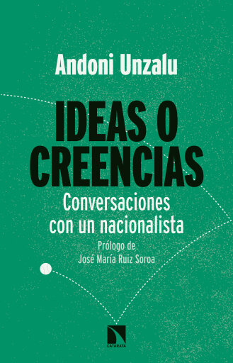Portada del libro «Ideas o creencias. Conversaciones con un nacionalista», de Andoni Unzalu Garaigordobil
