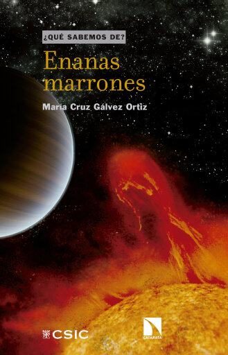 Portada del libro «Enanas marrones.», de María Cruz Gálvez Ortiz